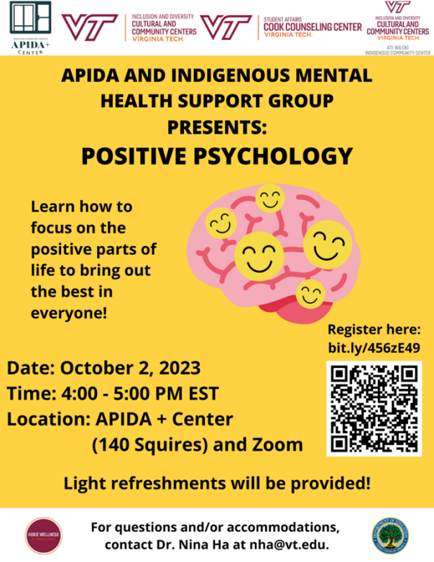 APIDA Mental Health Support Group APIDA Mental Health Support Group October 2