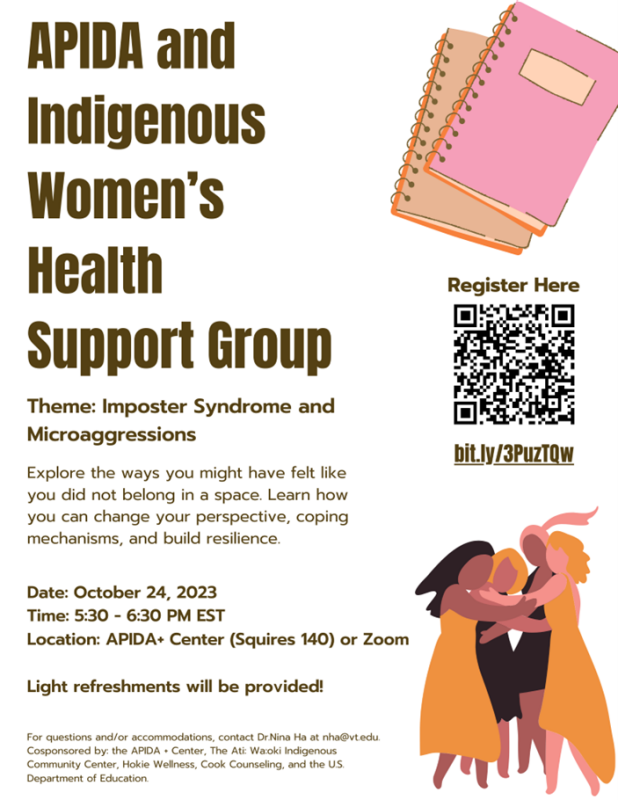 APIDA and Indigenous Women’s Support Group APIDA and Indigenous Women’s Support Group October 24