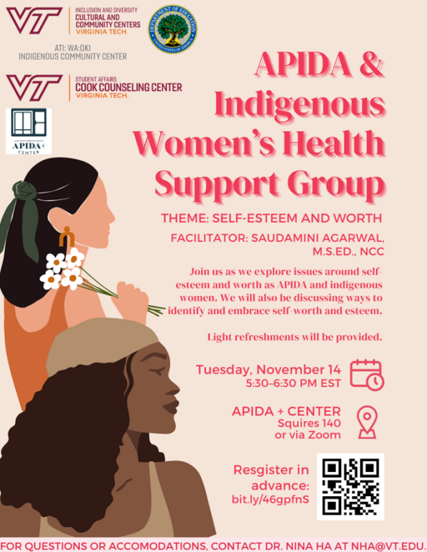 APIDA and Indigenous Queer, Questioning, and Allies Support Group APIDA and Indigenous Queer, Questioning, and Allies Support Group