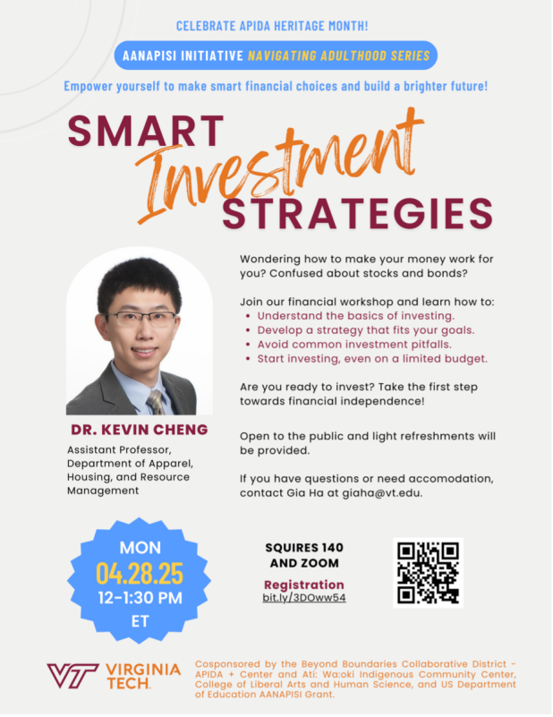 Navigating Adulthood feature Dr. Kevin Cheng Flyer for Navigating Adulthood feature Dr. Kevin Cheng - April 28