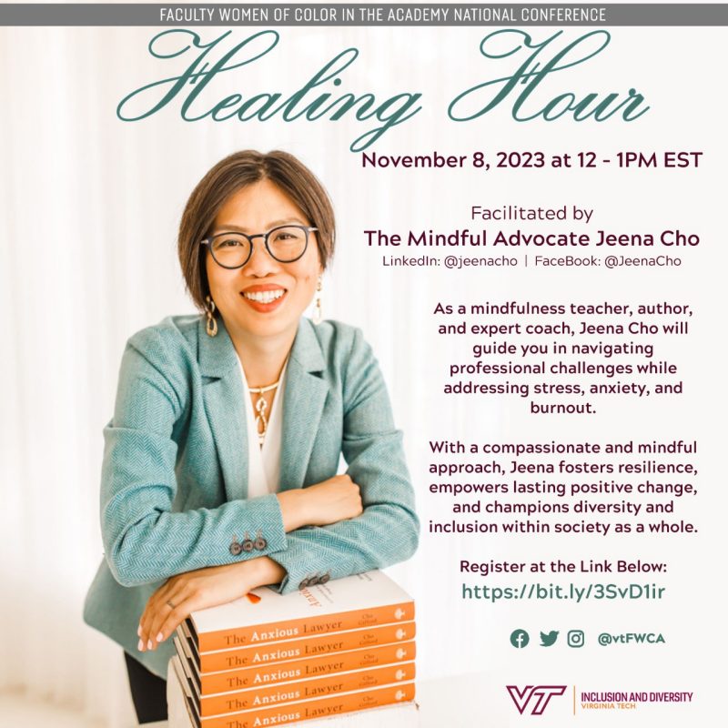 FWCA Healing Hour with Jeena Cho November 8 2023
