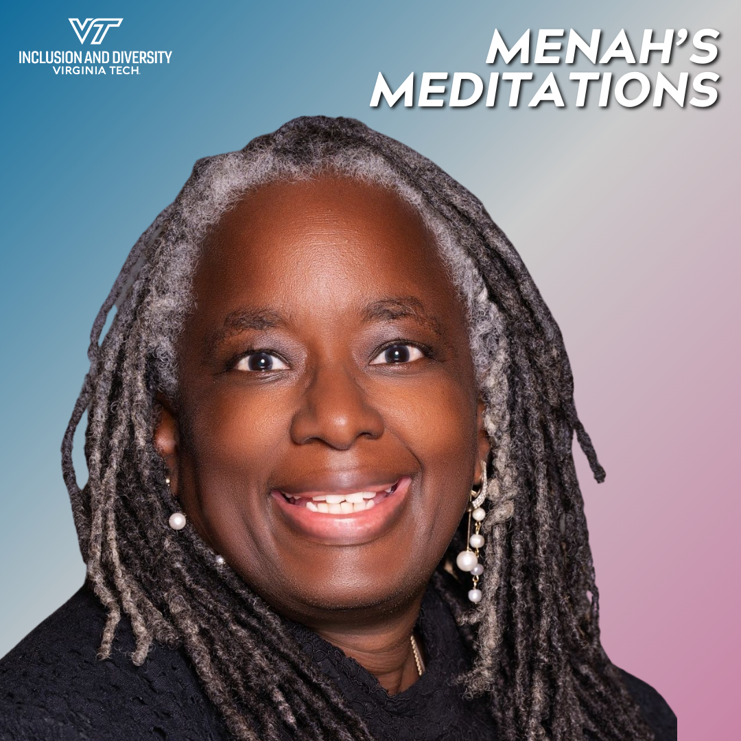Menah’s Meditation Transgender Day of Remembrance 2024 InclusiveVT Virginia Tech